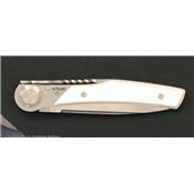 Couteau de poche T3 Corian Blanc par Actilam