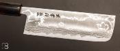 Couteau Japonais Kanetsune Blue Paper Steel N°2 damas  - Nakiri 165mm