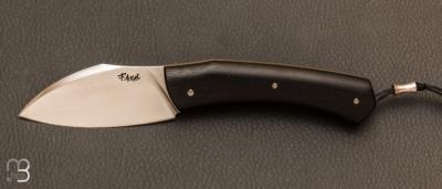 Couteau "Lardon" custom bne du Gabon et 90mcv8 par Frdric Aug