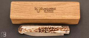 Couteau régional pliant le Sauveterre - Bois de cerf