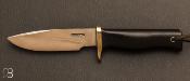Couteau droit Randall N26 - 4" "Pathfinder" - Micarta noir