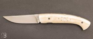 Couteau " 1515 " de poche modle 1900 - Os de Buffle et 14c28n 