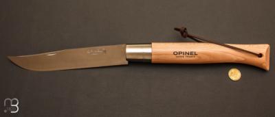 Couteau Opinel géant N°13 lame inoxydable - hêtre