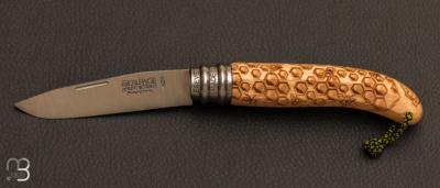 Couteau de poche Alpage Nectar en bois de htre