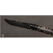Couteau Opinel N°08 200 ans Maison Berthier - Série limitée - Lame Noire