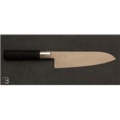 Couteau Japonais KAI Wasabi Black - Santoku 16,5 cm - 6716S