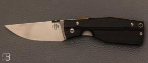 Couteau "  Sika  " custom par Torpen Knives - Jrme Hovaere - G-10 et D2