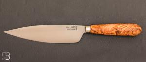 Couteau de cuisine Pallars Solsona olivier- chef 16 cm - Acier inoxydable 