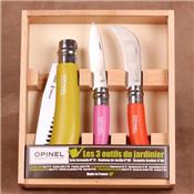 3 gardener's tools set by Opinel