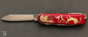 Couteau Suisse Victorinox Huntsman - Srie Limite Year of the Ox 2021 - 1.3714.E10