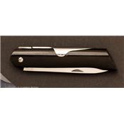 Couteau de poche Affutiot 12 cm Corne noire par J. Mongin