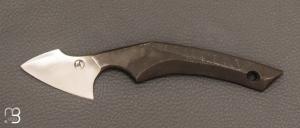 Couteau  " Neck knife " U10A satin de Eliott Robinson