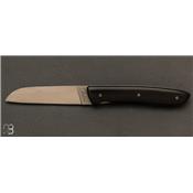 L08 Perceval knife Gabon ebony