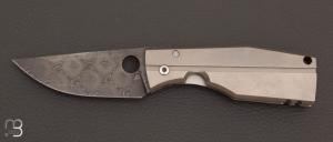 Couteau  "  Sika frame lock intgral " custom par Torpen Knives - Jrme Hovaere 