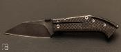 Couteau "Warthog " 3/4 custom srie limite par Torpen Knives - Jrme Hovaere - Fibre de carbone et CPM CRU-WEAR