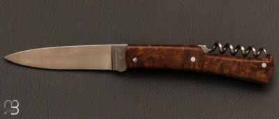 Couteau de poche 2 pices le Franais Vintage Bois de Fer