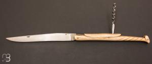 Couteau " Laguiole dit de Mariage " avec tire-bouchon par Jean-Pierre Suchras