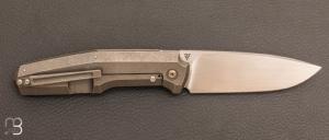 Couteau "  Fif20 by CKF " Titane par CKF Knives et Philippe Jourget