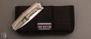 Couteau "  Fif20 by CKF " Titane par CKF Knives et Philippe Jourget