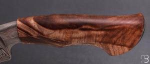   " Hunter " custom knife par Oliver Goldschmidt - érable et damas