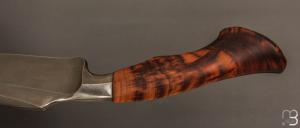  "Nightingale variation Knife" custom par Oliver Goldschmidt - Cerisier