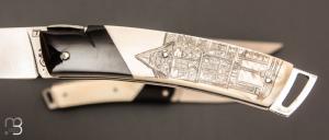 Coffret collection de 3 couteaux "  le Thiers® Scrimshaw " par Fontenille-Pataud