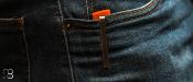  Couteau  "  Basic " G10 orange "pocket clip" de Jean Pierre Martin