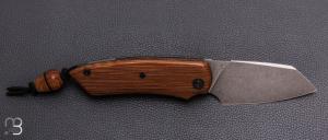    Couteau " Biggy " custom par Charron Baptiste BC Coutellerie - Micarta