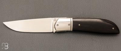    Couteau  "  Bohème " custom par Rémi Lavialle - RWL34 et ébène