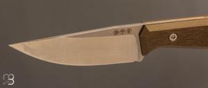  Couteau  Böker Daily Knives AK1 Droppoint MagnaCut Gold - 129519