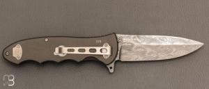 Couteau Böker Solingen - Leopard-Damascus III Collection - 110237DAM