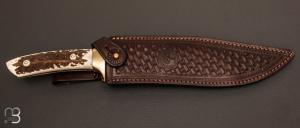 Couteau " Bowie Böker Arbolito El Gigante 2.0 Stag " - 02BA594HH