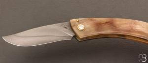   Couteau de poche Corse corne de bélier de Jean-Jacques Bernet