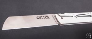 Couteau "Cutter" par Liérande - Blanc Neige 14C28N