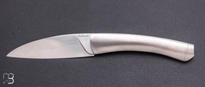   Couteau " Eliptix lock-back " custom de Florent Dall'ava - L'atelier Dall'ava - Full inox