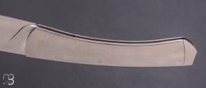   Couteau " Eliptix lock-back " custom de Florent Dall'ava - L'atelier Dall'ava - Full inox