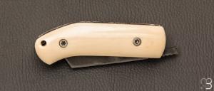   Couteau " Giaponino " liner-lock par CITADEL - Os et N690Co