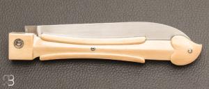   Couteau " Inspiration XVIème siècle " de Glenn Guillou - Ivoire de mammouth et  RWL34