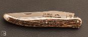 Couteau Laguiole de Collection 12cm Hors concours bois de cerf par Jules Calmels