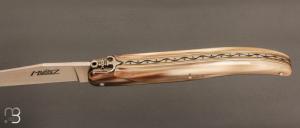 Couteau " Laguiole Ancre " de Vigilio Munoz - Forge de Laguiole