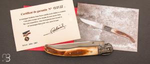 Couteau " Laguiole chasse " custom par Jean-Pierre Suchéras