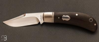Couteau "Lanny's Clip"  par Aleksandr Vetrov - Micarta / M390
