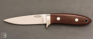   Couteau " Loveless Lamb Handled Bird " par Shaun Bruwer - Westinghouse micarta et RWL34
