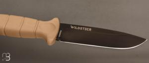 Couteau " MT-55 " édition limitée 20 ans par Wildsteer - X46Cr13 et Tactipren coyote