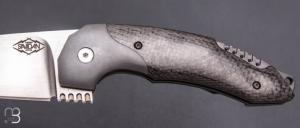   Couteau " Maximus " custom par Thierry Savidan - Carbone