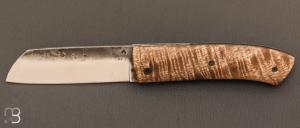 Couteau " Mesclun " Pimontais de Julien Maria - Manguier ond et XC100