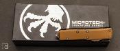 Couteau " UTX 85 S/E TAN G10 Stonewash Apocalyptic Standard 231-10 APGTTAS " automatique par Microtech