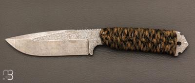   Couteau NG69 Édition Limitée 20 ans Wildsteer - Paracorde et lame stonewashed
