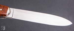  Couteau " Navette 4 pièces " de collection par Adrien Vautrin - Micarta