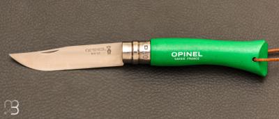 Couteau Opinel N7 Baroudeur vert prairie